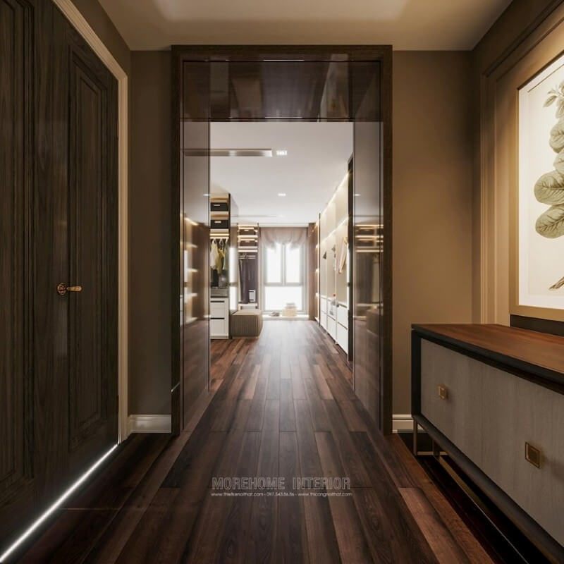 Mẫu sàn gỗ ốp lát sàn màu nâu sang trọng - đem đến cho bạn và gia đình sự trải nghiệm thực tế hài lòng